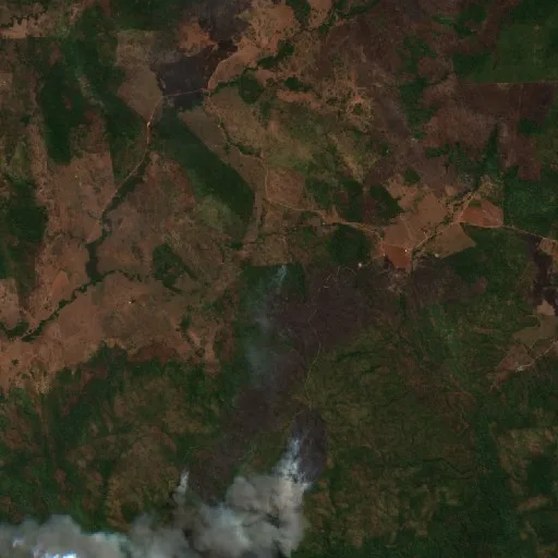Incendio cerca de Confresa (13 sep) — Sentinel-2 true color