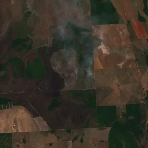 Wildfire near Consolação — Sentinel-2 true color