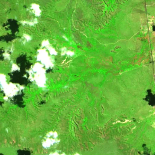 Wildfire near Corrente (Sep 7) — Sentinel-2 SWIR (fuego)