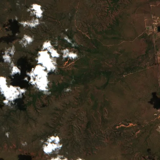 Wildfire near Corrente (Sep 7) — Sentinel-2 true color