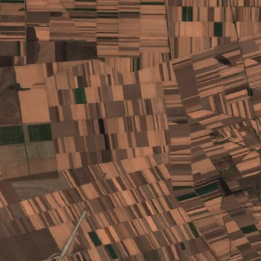 Wildfire near Crepaja — Sentinel-2 true color