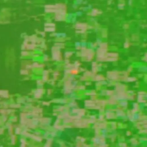 Wildfire near Cuatro Bocas — NASA satellite