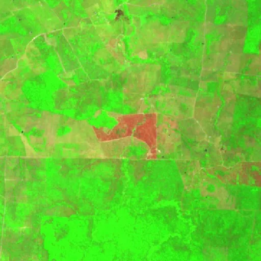 Wildfire near Cumaru do Norte — Sentinel-2 SWIR (fuego)
