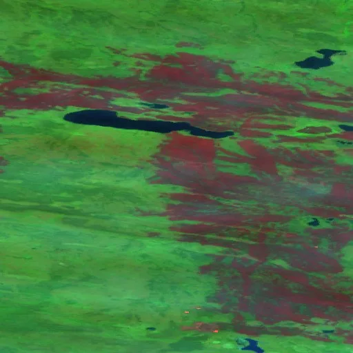 Wildfire near Déline District — Sentinel-2 SWIR (fuego)