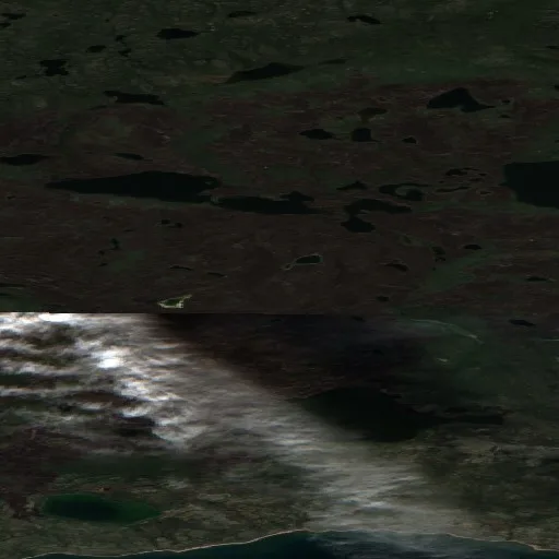 Incendio cerca de Déline District (Jul 1 · W) — Sentinel-2 true color