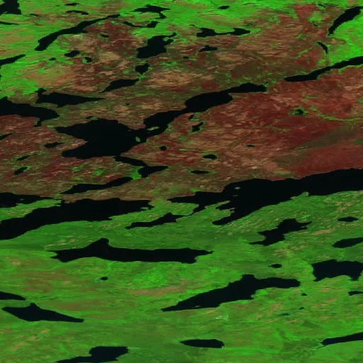 Incendio cerca de Sawmill Bay (28 jun) — Sentinel-2 SWIR