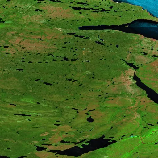 Wildfire near Déline District (Jun 24) — Sentinel-2 SWIR (fuego)