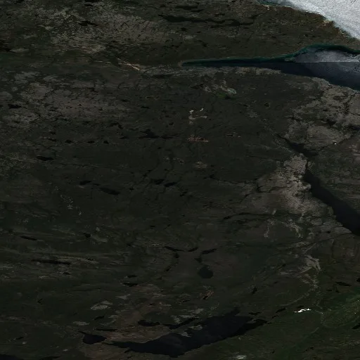 Wildfire near Déline District (Jun 24) — Sentinel-2 true color