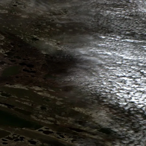 Wildfire near Deline (Jul 14 · E) — Sentinel-2 true color