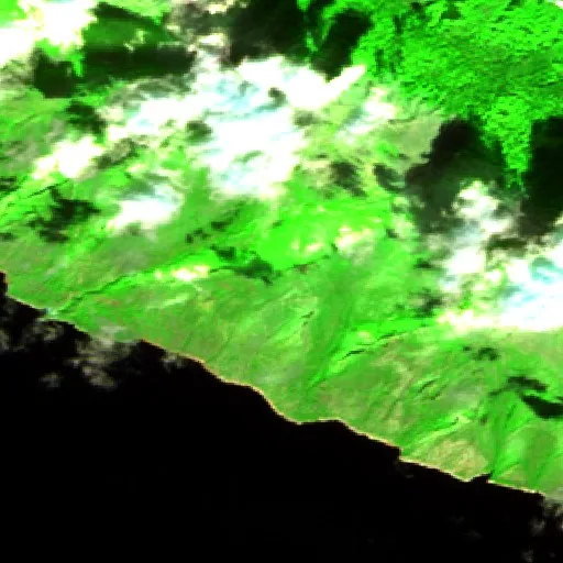 Incendio cerca de Dhërmi — Sentinel-2 SWIR (fuego)