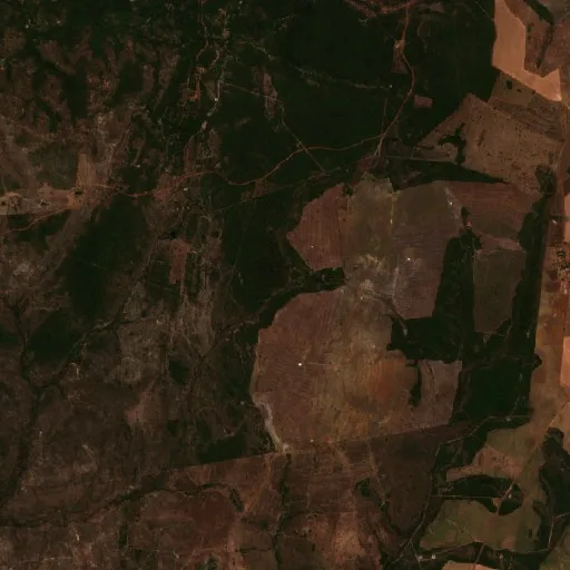 Incendio cerca de Dianópolis — Sentinel-2 true color