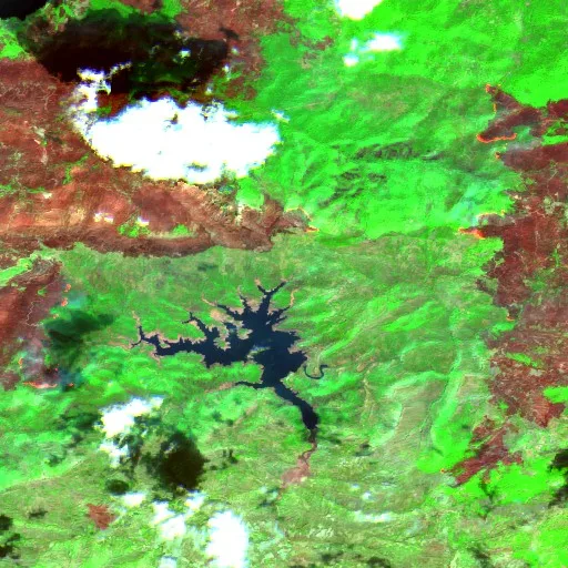 Wildfire near District of Taher (Aug 29 · W) — Sentinel-2 SWIR (fuego)