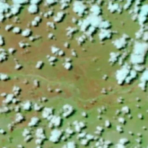 Wildfire near Doomadgee — NASA satellite