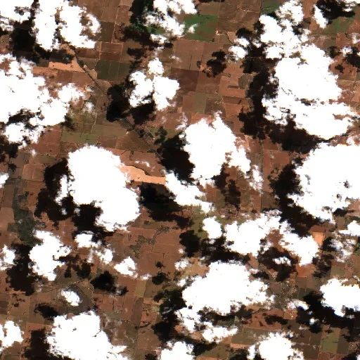 Downside Bushfire — Sentinel-2 true color