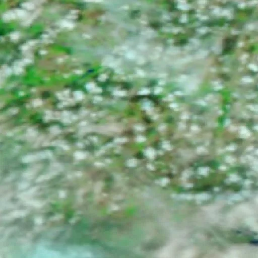 Wildfire near Drăgoești — NASA satellite