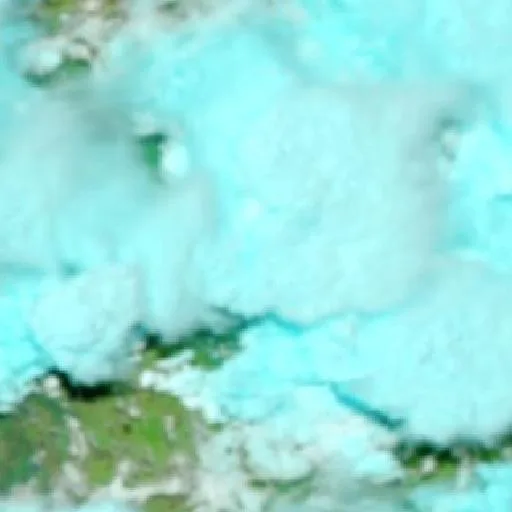 Dysart Bushfire — NASA satellite