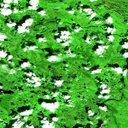 Incendio cerca de Eeyou Istchee James Bay (May 25) — Sentinel-2 SWIR (fuego)