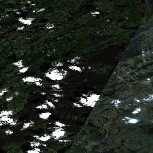 Wildfire near Eeyou Istchee James Bay (Jun 28 #2) — Sentinel-2 true color