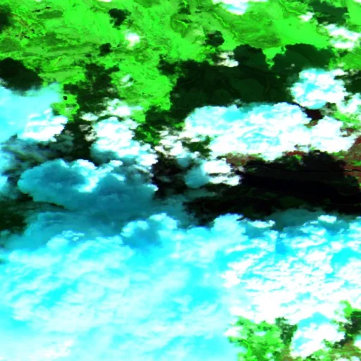 Incendio cerca de Eeyou Istchee James Bay (26 jun · N) — Sentinel-2 SWIR (fuego)