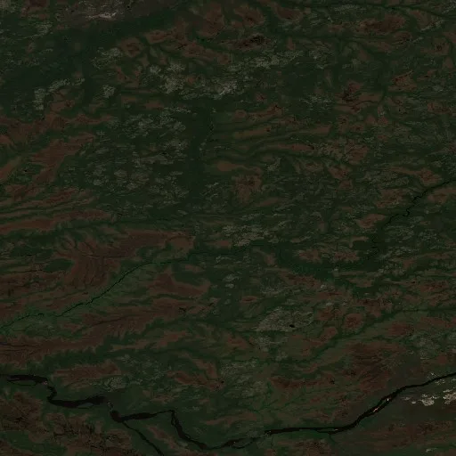 Incendio cerca de Eeyou Istchee James Bay (Jun 25) — Sentinel-2 true color