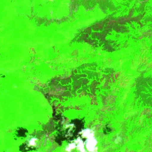 Wildfire near El Habillal — Sentinel-2 SWIR (fuego)