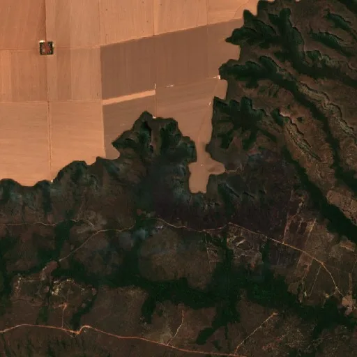 Wildfire near Enjeitado — Sentinel-2 true color