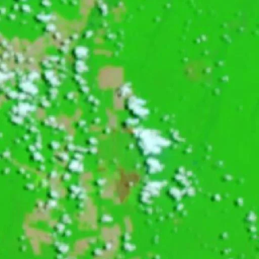 Incendio cerca de Entre Rios — NASA satellite