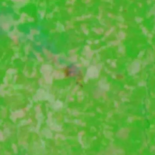Wildfire near Estreito (Sep 19) — NASA satellite