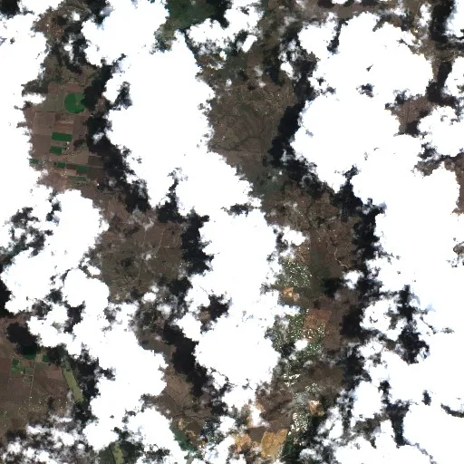Etna Creek Bushfire — Sentinel-2 true color