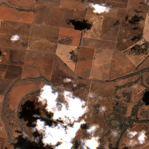 Euroley Bushfire — Sentinel-2 true color