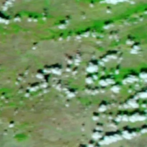 Wildfire near Eymir — NASA satellite