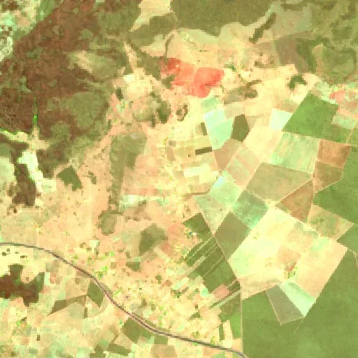Wildfire near Feira da Mata — Sentinel-2 SWIR (fuego)