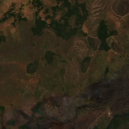 Wildfire near Feitoria do Tiné — Sentinel-2 true color