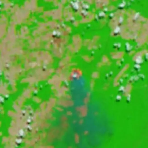 Incendio cerca de Feliz Natal (13 sep) — NASA satellite