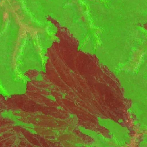 Wildfire near Fernando Falcão (Aug 20) — Sentinel-2 SWIR