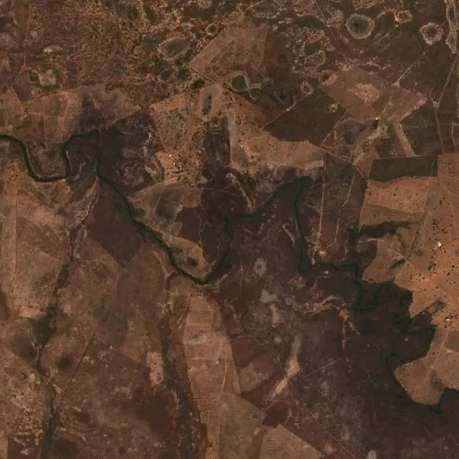Wildfire near Flores de Goiás (Aug 13) — Sentinel-2 true color