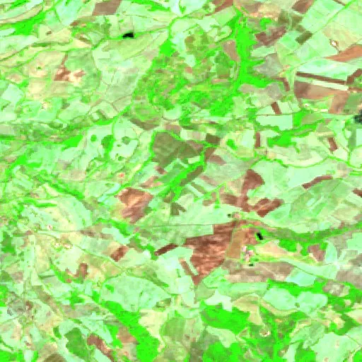 Wildfire near Forenza — Sentinel-2 SWIR (fuego)