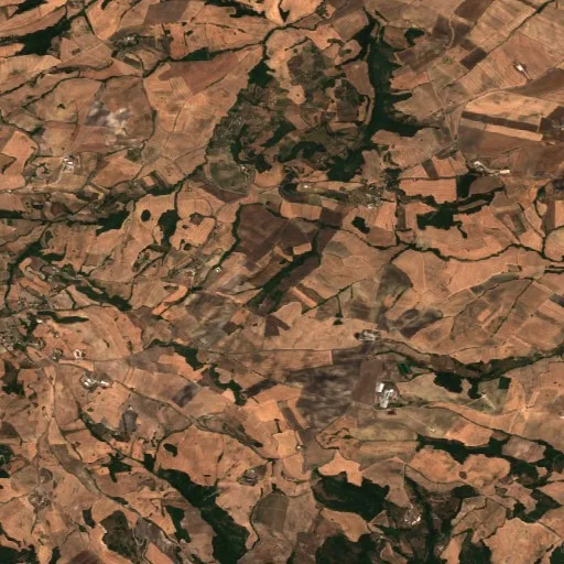 Wildfire near Forenza — Sentinel-2 true color