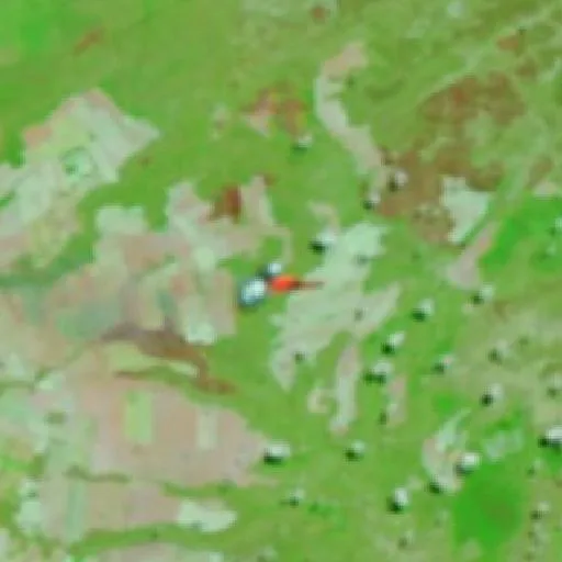 Wildfire near Formosa do Rio Preto (Sep 19) — NASA satellite