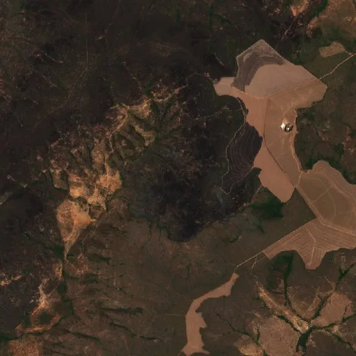 Incendio cerca de Formoso (1 oct) — Sentinel-2 true color