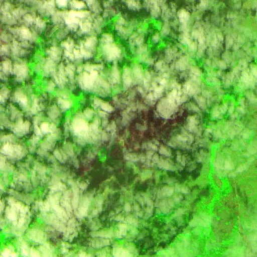 Incendio cerca de Formoso do Araguaia (23 jul · S #2) — Sentinel-2 SWIR (fuego)
