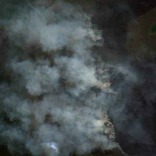 Incendio cerca de Formoso do Araguaia (Jul 22) — Sentinel-2 true color