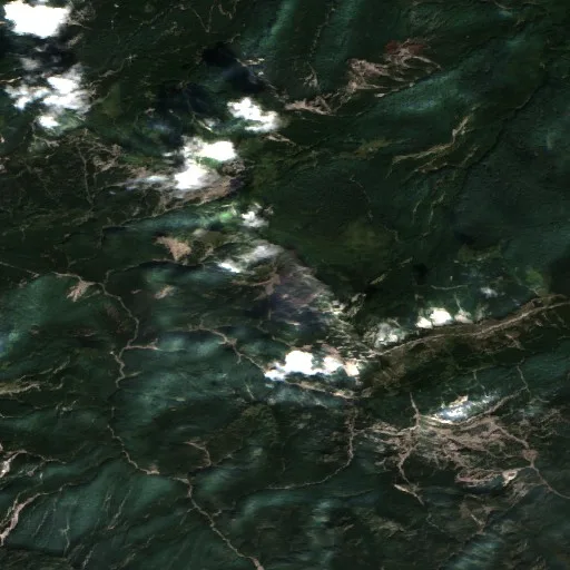 Incendio cerca de Forni di Sotto — Sentinel-2 true color