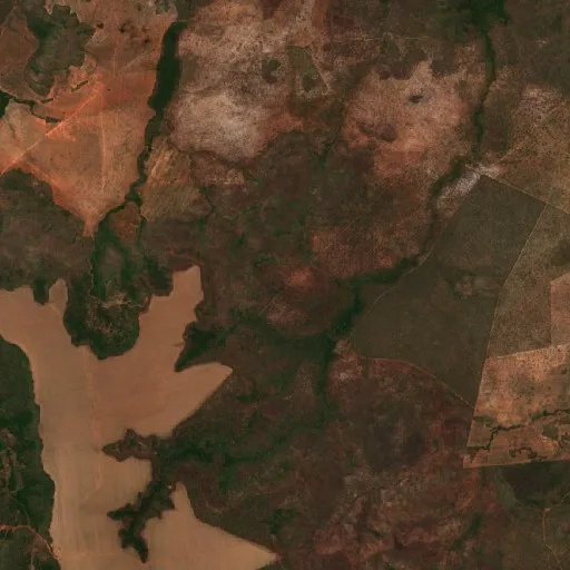 Wildfire near Fortaleza dos Nogueiras (Aug 15) — Sentinel-2 true color