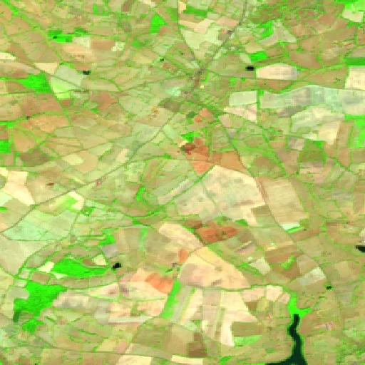 Wildfire near Franchesse — Sentinel-2 SWIR (fuego)