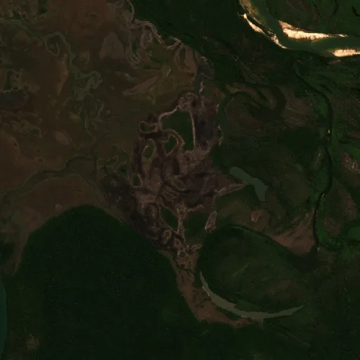 Wildfire near Gaúcha do Norte (Jul 24) — Sentinel-2 true color