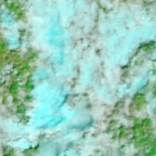 Gayndah Bushfire — NASA satellite