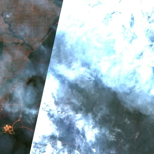 Incendio cerca de Getentiri (5 oct · NE) — Sentinel-2 true color