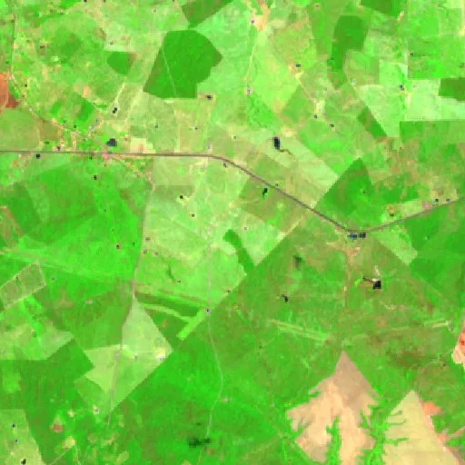 Wildfire near Governador Eugênio Barros — Sentinel-2 SWIR (fuego)
