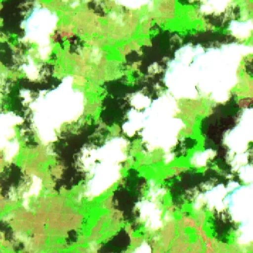 Wildfire near Governador Nunes Freire — Sentinel-2 SWIR (fuego)